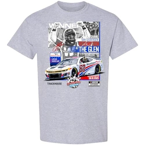 Camiseta ganadora Shane Van Gisbergen #88 NASCAR 2025 Watkins Glen 8.10.2025 Foto 1 de 1