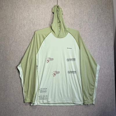 Simms BugStopper Solarflex Hoody Men’s XL  Sage Green Fishing Insect Shield - Image 1 of 4