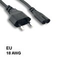 EU 6' Power Cord for CANON PIXMA iP1800 iP2600 iP2700 iP2702 iP3000 IP3600 MP272