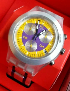 SWATCH+IRONY DIAPHANE CHRONO+SVCZ4002AG SAWADEEWATCH+NEU/NEW - Bild 1 von 4