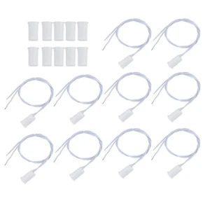 New 10 x RC-33 NC Recessed Door Contact Sensor Alarm Magnet Reed Switch - Picture 1 of 14