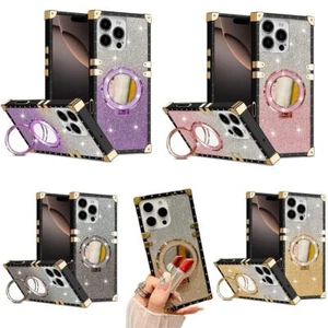 Mirror Glitter Stand Phone Case For Motorola G Stylus G Power G Pure One 5G Ace - Picture 1 of 21