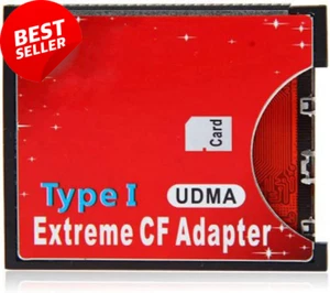 SD SDHC SDXC to CF Type I Compact Flash Card Adapter Converter Reader Support - Picture 1 of 12