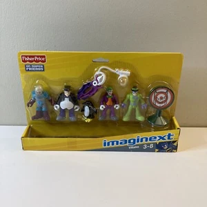 imagext 2012 DC Super Friends Batman Villains Pinguino Joker Enigmista Mr Freeze  - Foto 1 di 24