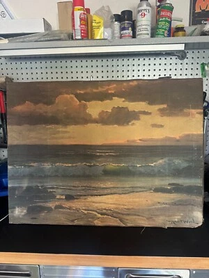 ROBERT WOOD ORIGINAL OIL PAINTING - Image 1 of 4