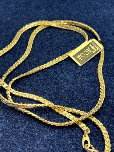 VETEMENTS Collana oro tacoa 15 pollici