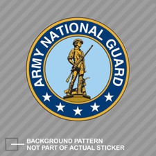 Army National Guard Seal Sticker Decal Vinyl usmc