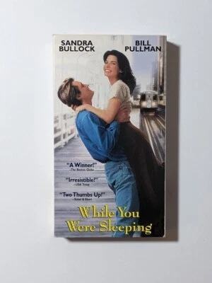 While You Were Sleeping (VHS, 1995) Sandra Bullock Bill Pullman - Image 1 of 2