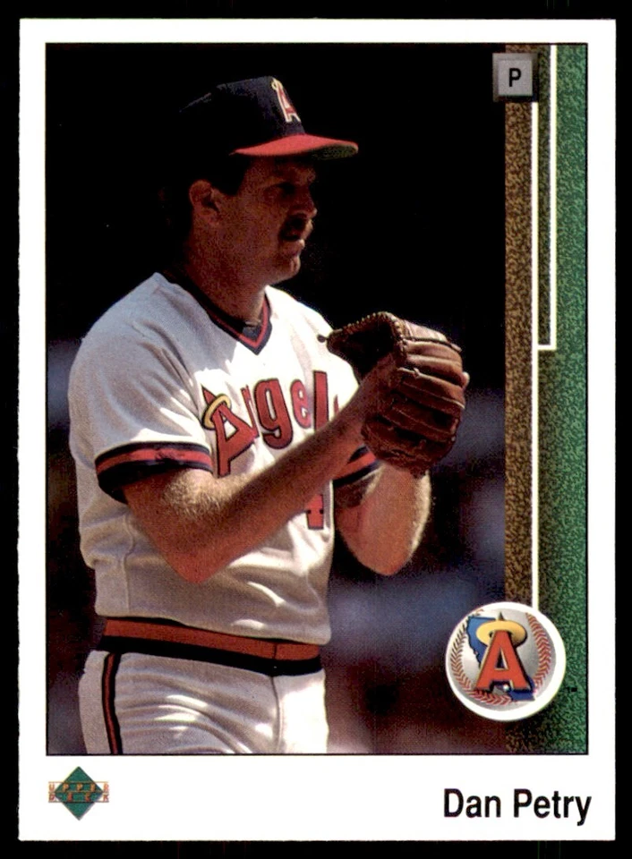 1989 Upper Deck Dan Petry Baseball Cards #552 - Image 1 of 2