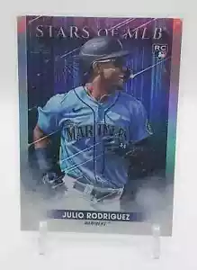 Julio Rodriguez Rookie RC 2022 Topps Stars of MLB #SMLB-87 Mariners Rookie 49U - Foto 1 di 1