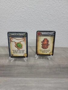 SHADOWS OF BRIMSTONE honorable frog / amulet of kotak Promo Card #340 & #341 - Picture 1 of 6