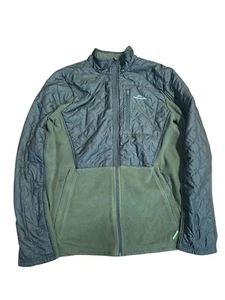 Kathmandu Puffer/Fleece Jacket Women's Medium Green Zip Fleece Outerwear Outdoor - Picture 1 of 8