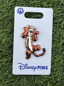 2024 Disney Parks Sculpted Metallic Collection Pin Tigger From Winnie The Pooh