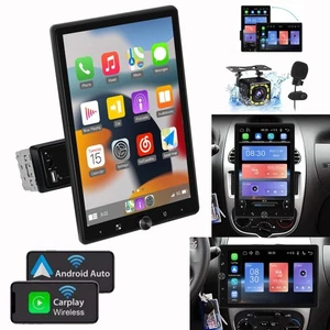 10,4" Single 1 DIN Autoradio Radio Apple CarPlay Android Auto MP5 FM Bluetooth - Bild 1 von 17