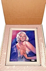 Colección de placas de cerámica Ernst Inc. 1989 Marilyn Monroe (9x7)-nueva en caja abierta - Imagen 1 de 4