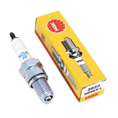 NGK DR8ES Standard Spark Plug 2923 QTY-5 - Honda ATC XR TRX Kawasaki KLR - Image 1 of 4