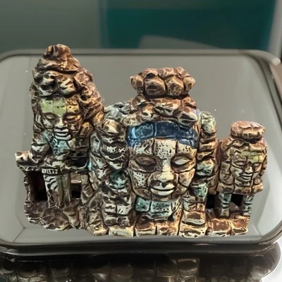 De colección RARO 1967 HANAKI por ZENITH JAPAN ROCK “FACES” 3 imágenes caras 7” x 5” Foto 1 de 4