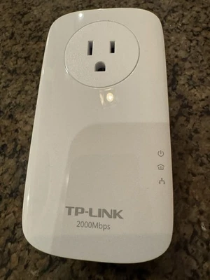 TL PA9020P 2000Mbps Powerline Ethernet Adapter 2 Port AV2000 High Speed-single - Image 1 of 4