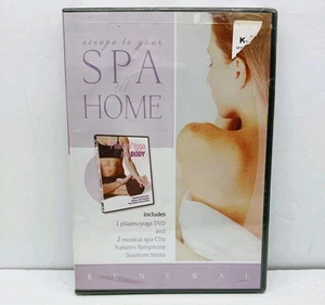 Escape To Your Spa Home (DVD) Pilates/Yoga + 2 Musical Spa CDs (New Sealed) - Picture 1 of 2