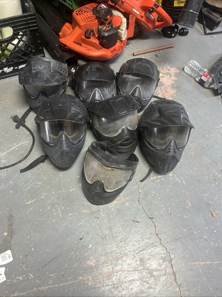 6 máscaras de paintball Foto 1 de 1