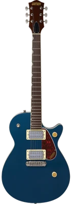 Gretsch Streamliner Jet Club corte único con cola envolvente, tabla de laurel, mezclilla oscura Foto 1 de 4