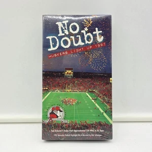 No Doubt Huskers Light Up 1997 VHS Sealed Nebraska Football Highlight Film - Picture 1 of 3