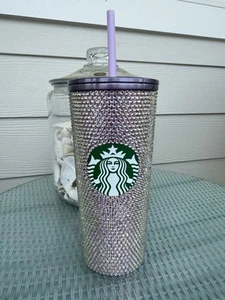 Starbucks Holiday Purple Rhinestone Stainless Steel Philippines 2022 - Picture 1 of 4