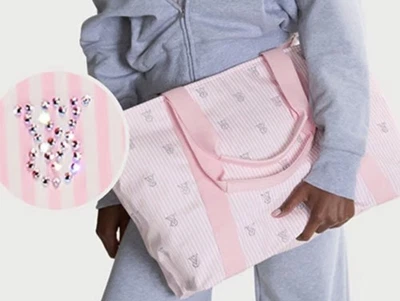 VICTORIA’S SECRET BLACK FRIDAY PINK SHINE TOTE - Image 1 of 2