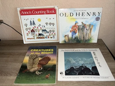 Lot of 4 Vintage Variety Of Children’s Books 📚~Ex-Library Paperback - Image 1 of 4