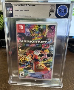 **Mario Kart 8 Deluxe** Nintendo Switch WATA Graded 9.8 A++ - Picture 1 of 2