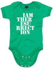 I Am The Resurrection, The Stone Roses inspired Kid's Printed Baby Grow Romper