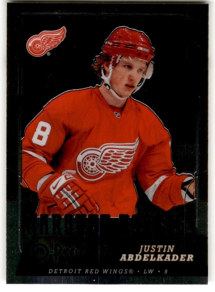 Justin Abdelkader 2008-09 O-Pee-Chee Metal Rookie #534 Detroit Red Wings - Image 1 of 2