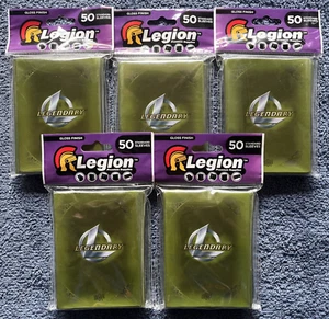 Legion Card Sleeves Marvel Legendary Themed Green - 5 x Packs of 50 - Picture 1 of 3