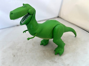 Disney Pixar TOY STORY REX 8"" sprechender T-Rex Dinosaurier 2018 Figur Mattel VIDEO