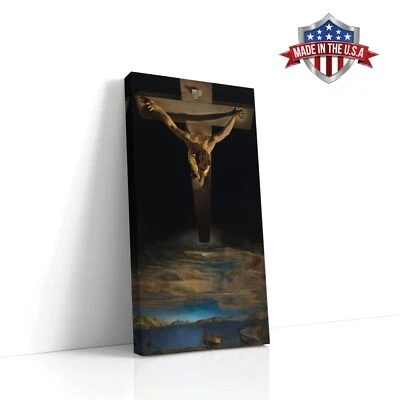 Pôster arte parede impressão tela Cristo de São João na Cruz por Salvador Dali - Imagem 1 de 4
