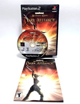 Forgotten Realms Baldur's Gate Dark Alliance PS2 Probado Completo - ¡ENVÍO RÁPIDO! Foto 1 de 3