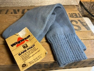 Calcetines de esquí extra ligeros Wigwam descalzos ~ calcetín talla 8 1/2-11 Foto 1 de 4