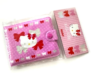 HELLO KITTY childs plastic wallet Pink, Red, Silver Glitter Original Packaging - Picture 1 of 6