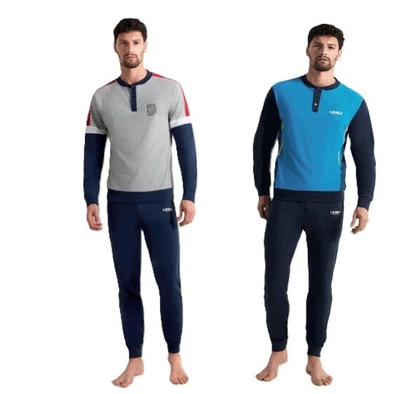 Pigiama Uomo LEGEA Cotone Leggero Manica Lunga Art. PG49606/49666 - Immagine 1 di 1