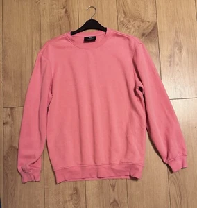 Relaxed Fit Pink Sweatshirt H&M size small - Picture 1 of 8