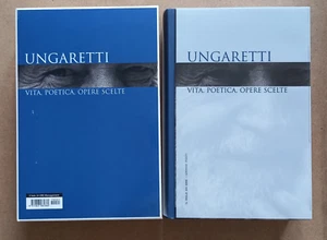 LIBRO Saggio UNGARETTI Vita Poetica Opere Scelte 2007 Il Sole 24 Ore. - Picture 1 of 9