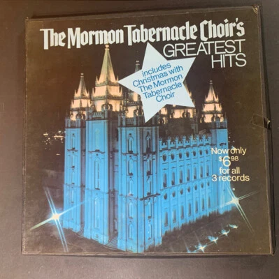 The Mormon Tabernacle Choir Greatest Hits 3 RECORD SET  3V 8039 - Image 1 of 3