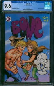 Knochen #7 🌟 CGC 9,6 weiße Seiten 🌟 Erstdruck Jeff Smith Cartoon Bücher 1992 - Bild 1 von 2