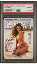 2007 Sports Illustrated Swimsuit Checklist #99 Beyonce Rookie Card RC Nm 8