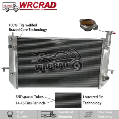 Radiator For 1996-2005 2004 03 Chevy Astro & GMC Safari Van SL E 4.3L V6 2-Rows - Image 1 of 4