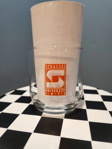 Vintage Syracuse University 1870 ORANGEMEN Drinking Glass Cover