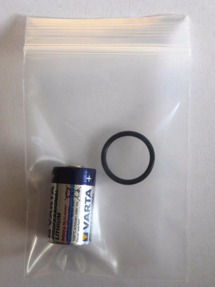 Batterie + O-Ring für Sender/Transmitter OCEANIC, AQUALUNG, SHEARWATER - Bild 1 von 1