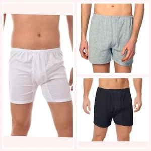 Pack de 3-6-12 calzoncillos boxer hombre calzoncillos largos anchos talla grande XL-4XL K1 - Imagen 1 de 7