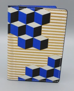 Porta pasaporte Jonathan Adler gráfico azul Versalles  - Imagen 1 de 8