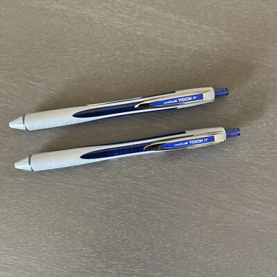 Uniball Sanford Vision Pens - Lot of 2, Blue Ink - New - Image 1 of 4